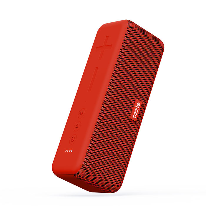 Red Type C Outdoor Bluetooth Speaker System Wireless 640g Mp3 Wav Ape Flac Music Format