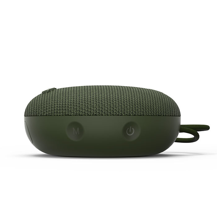 C200 Green Color Wireless Waterproof Speaker IPX7 ABS Plastic And Fabrics