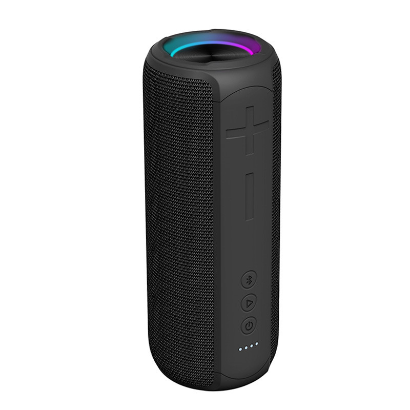 LED Lights Wireless Bluetooth Portable Speaker IPX7 Waterproof Support TF BT AUX