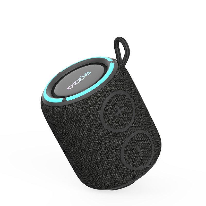 IPX7 Waterproof Portable Wireless Speaker With Colorful RGB LED Lights