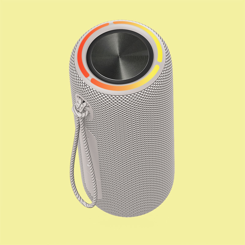Waterproof 5.3 Bluetooth Wireless Fabric Speaker 11 Hours Working Time Black Blue Green Gray