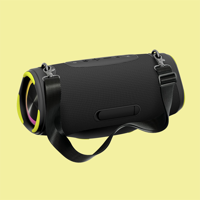 Powerful 7.2V 5000mAh Battery Capacity Outdoor Party Speaker with Powerbank Support