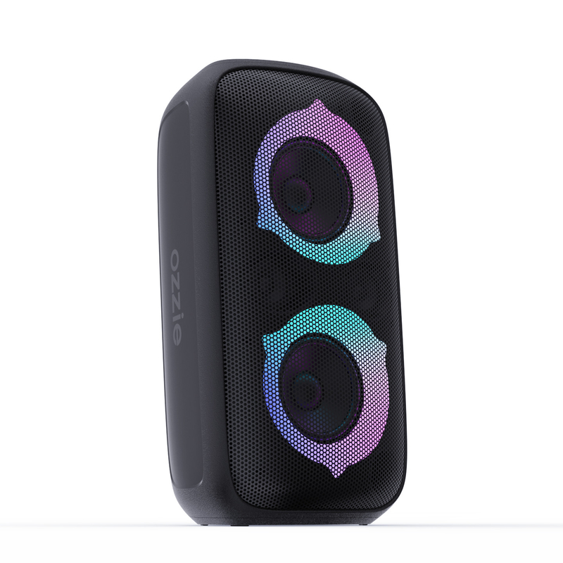 IPX4 Waterproof Party Speaker Outdoor Super Bass 60W Black Color