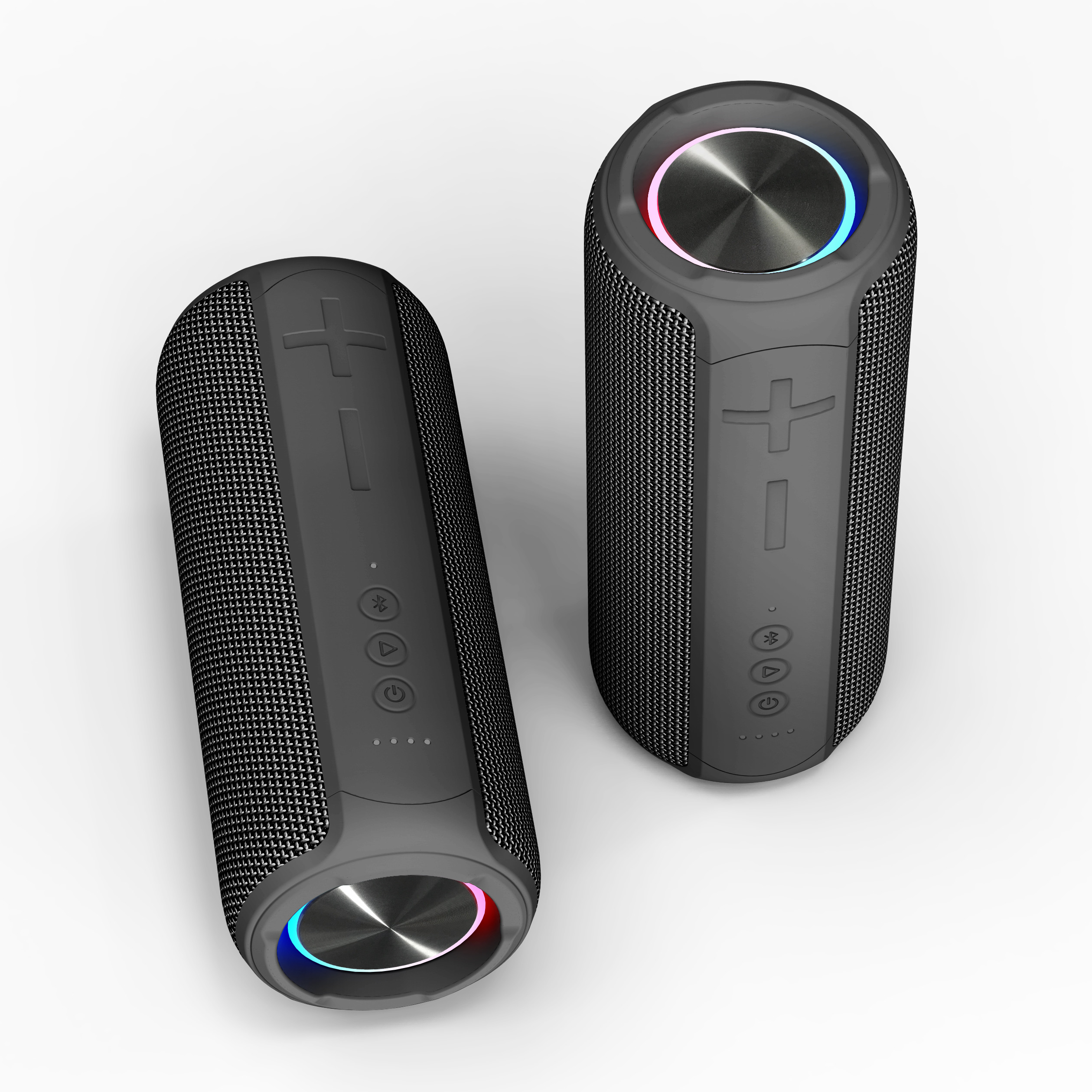10W Fabric Bluetooth Portable Party Speaker With RGB 10 Hour Playing Time